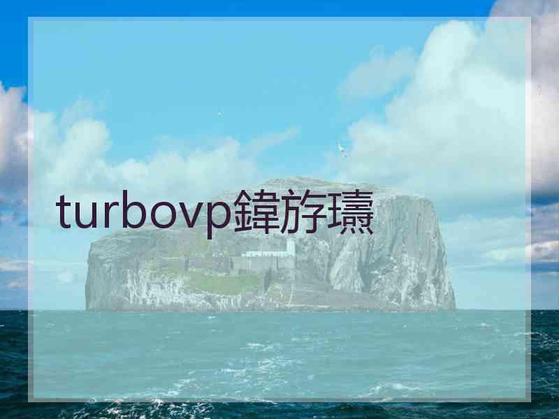 turbovp鍏斿瓙