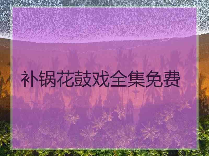 补锅花鼓戏全集免费