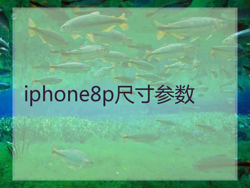 iphone8p尺寸参数