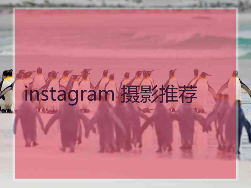 instagram 摄影推荐