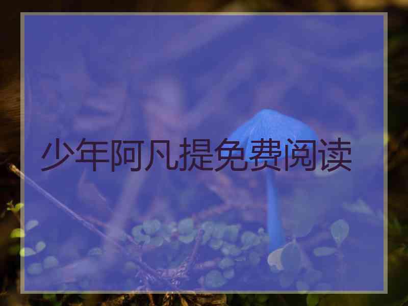 少年阿凡提免费阅读