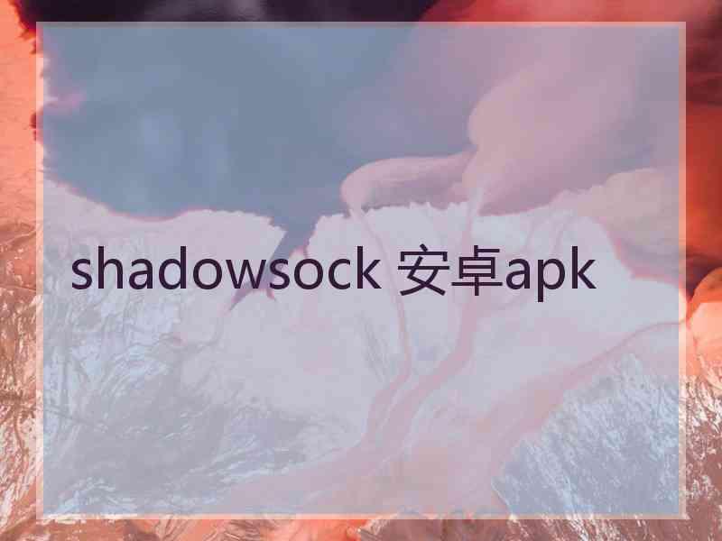 shadowsock 安卓apk