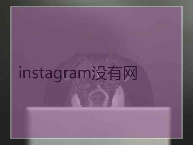 instagram没有网