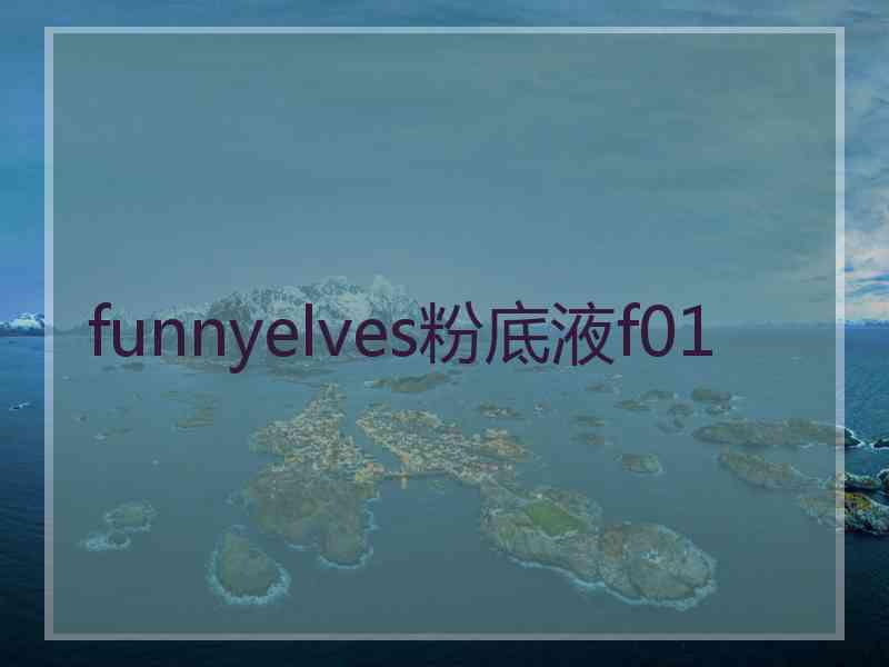 funnyelves粉底液f01