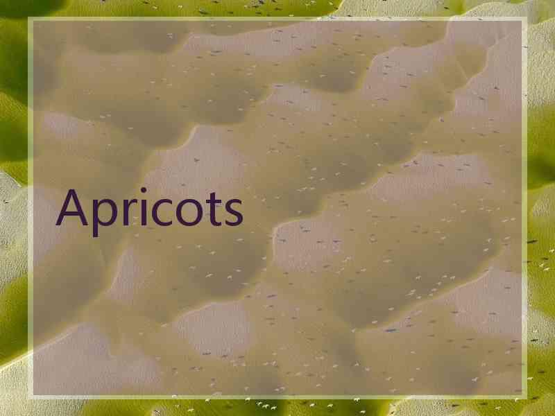 Apricots