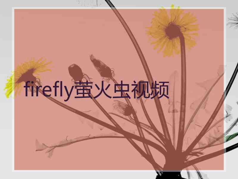 firefly萤火虫视频