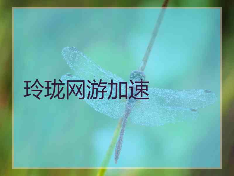 玲珑网游加速