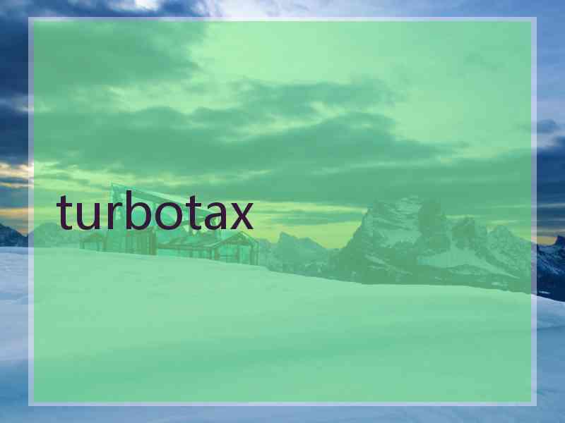 turbotax