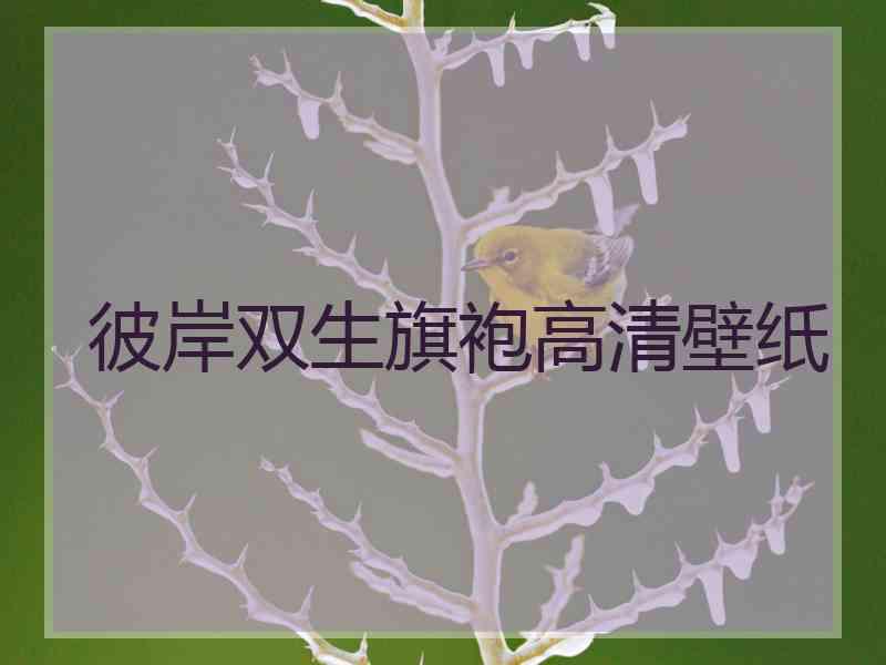 彼岸双生旗袍高清壁纸