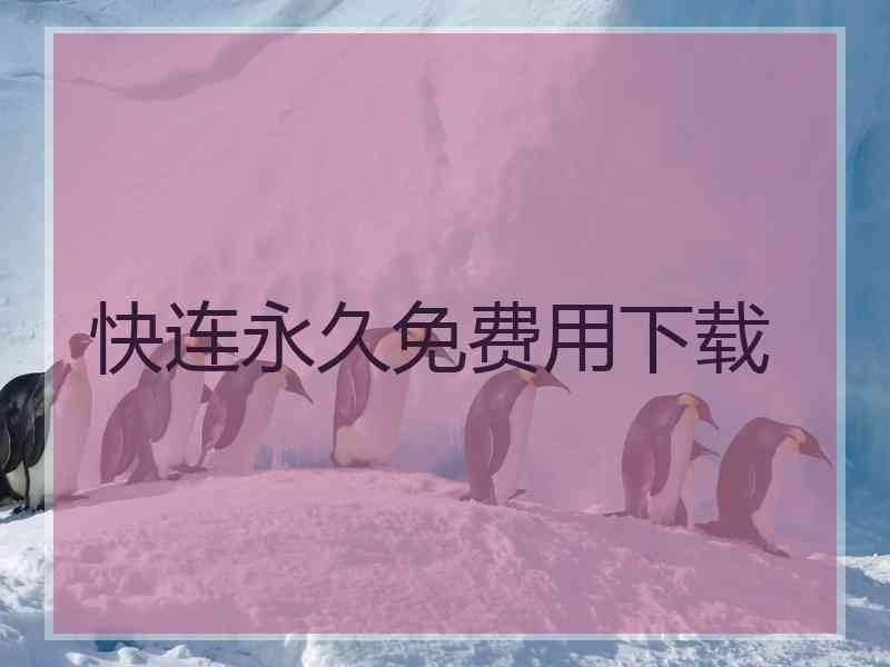 快连永久免费用下载