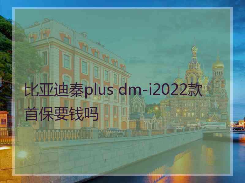 比亚迪秦plus dm-i2022款首保要钱吗