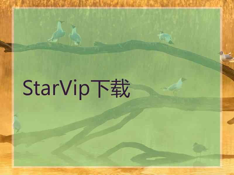 StarVip下载