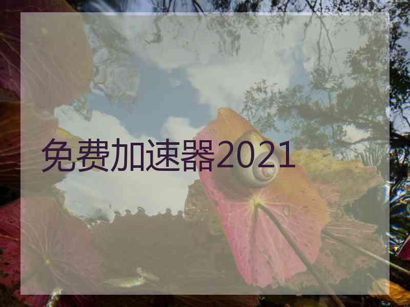 免费加速器2021