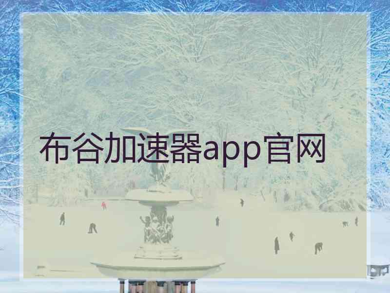 布谷加速器app官网