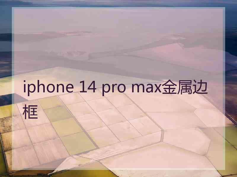 iphone 14 pro max金属边框