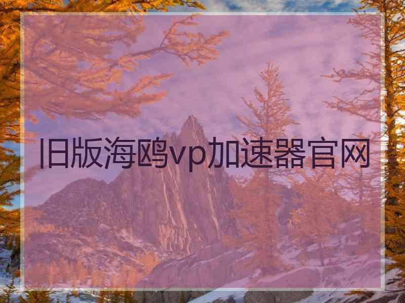 旧版海鸥vp加速器官网