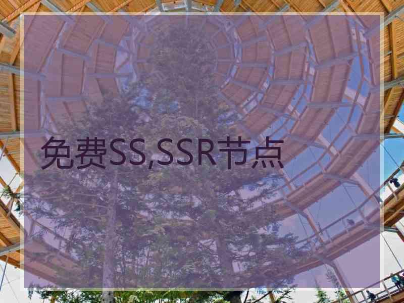 免费SS,SSR节点