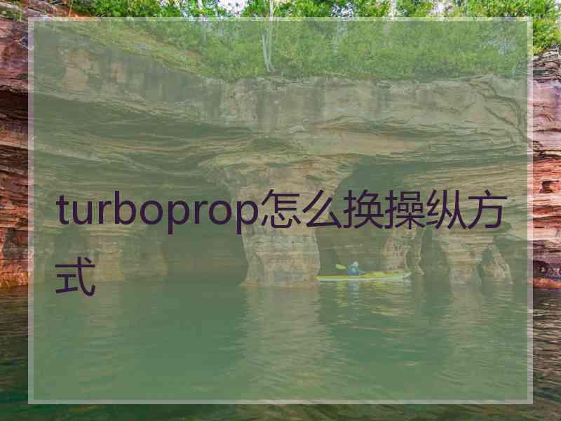 turboprop怎么换操纵方式