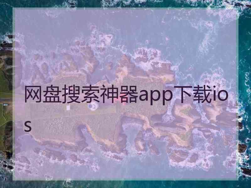 网盘搜索神器app下载ios