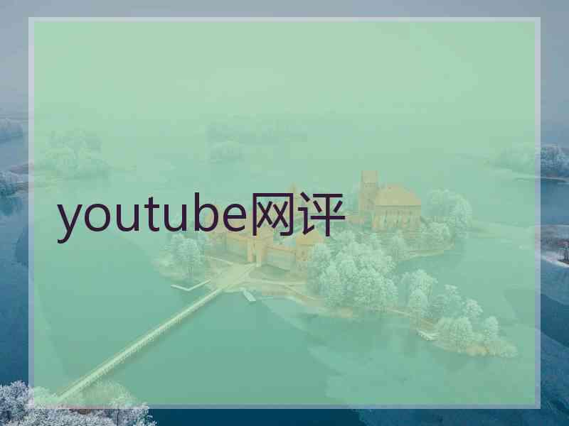 youtube网评