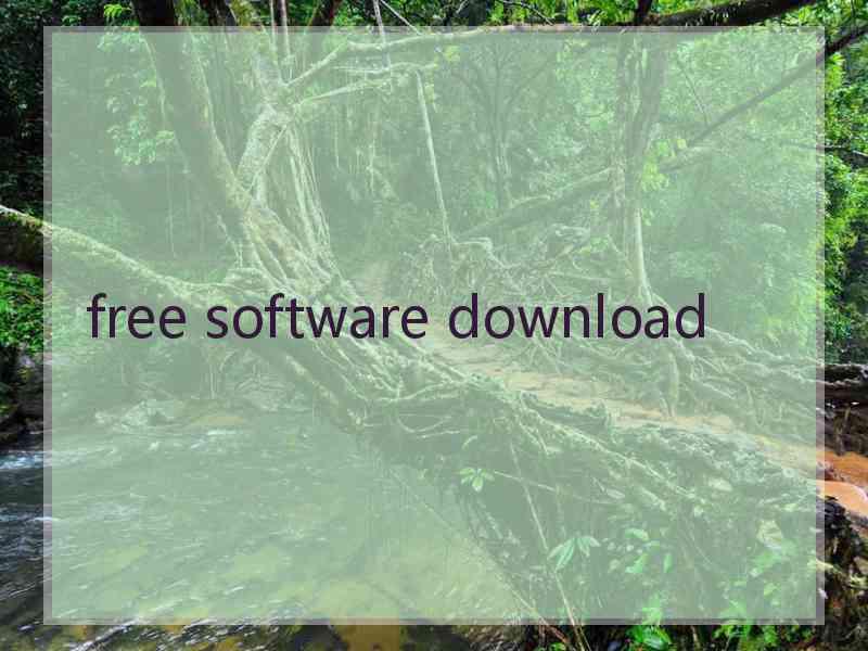 free software download