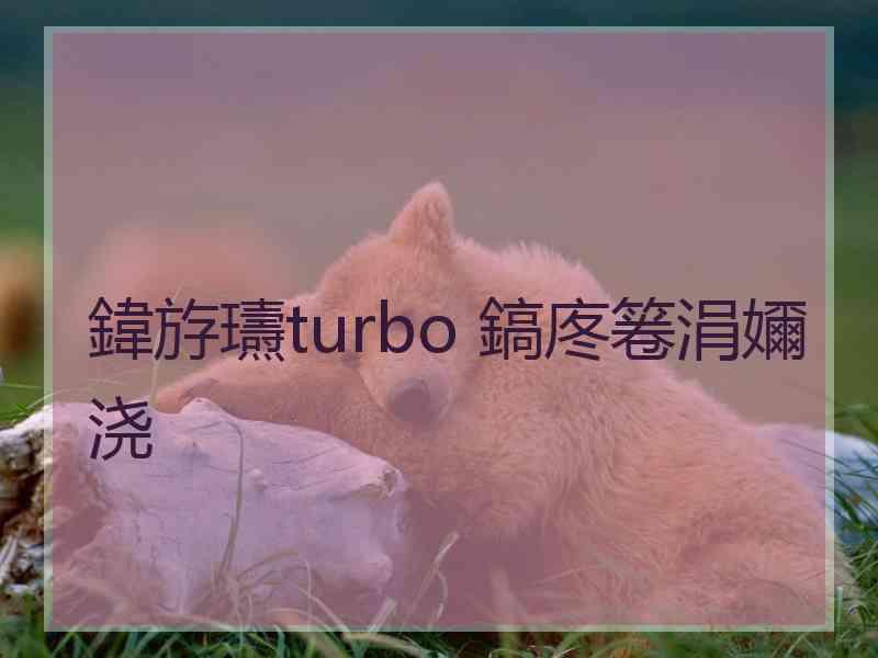 鍏斿瓙turbo 鎬庝箞涓嬭浇