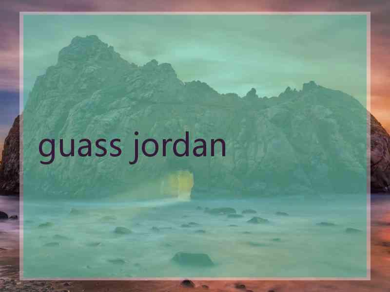 guass jordan