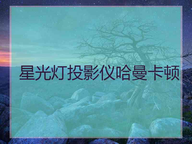 星光灯投影仪哈曼卡顿