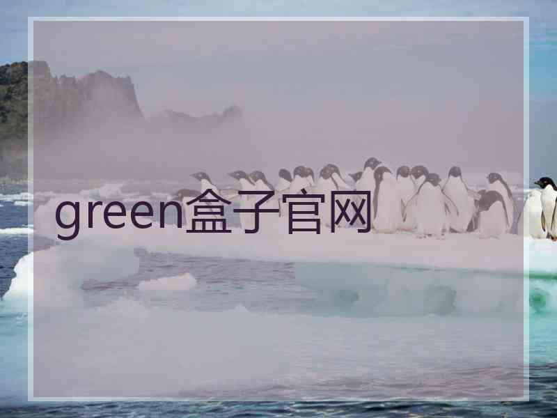 green盒子官网