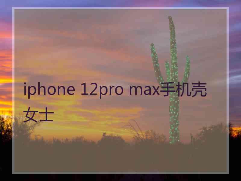 iphone 12pro max手机壳女士