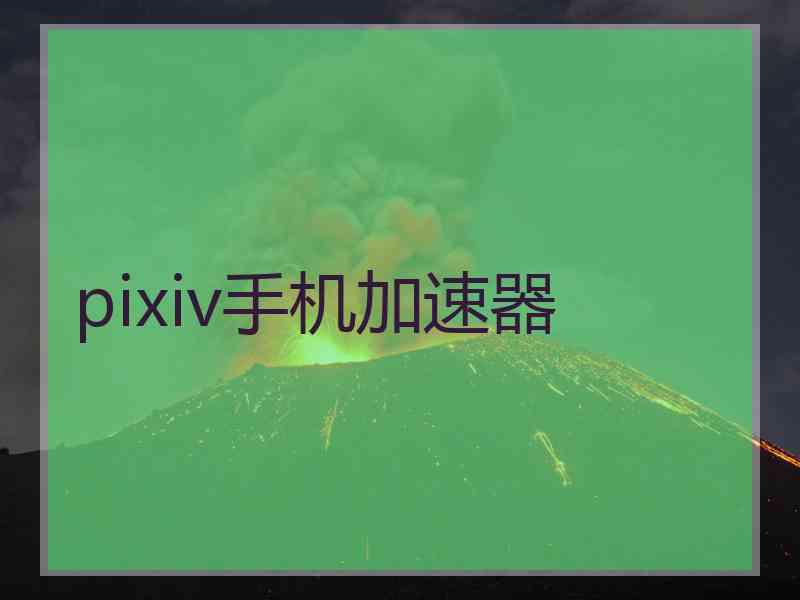 pixiv手机加速器