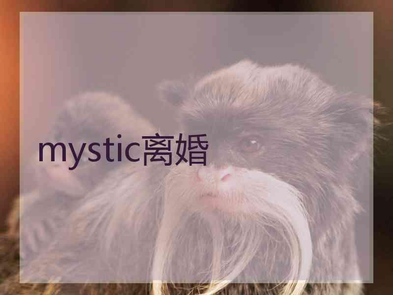 mystic离婚