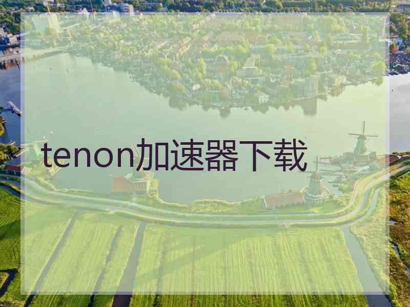 tenon加速器下载